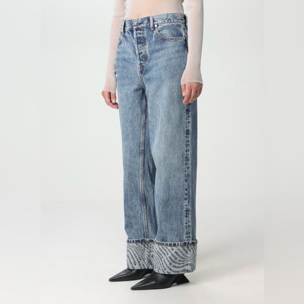 ALEXANDER WANG: Jeans woman - Indigo | Alexander Wang jeans